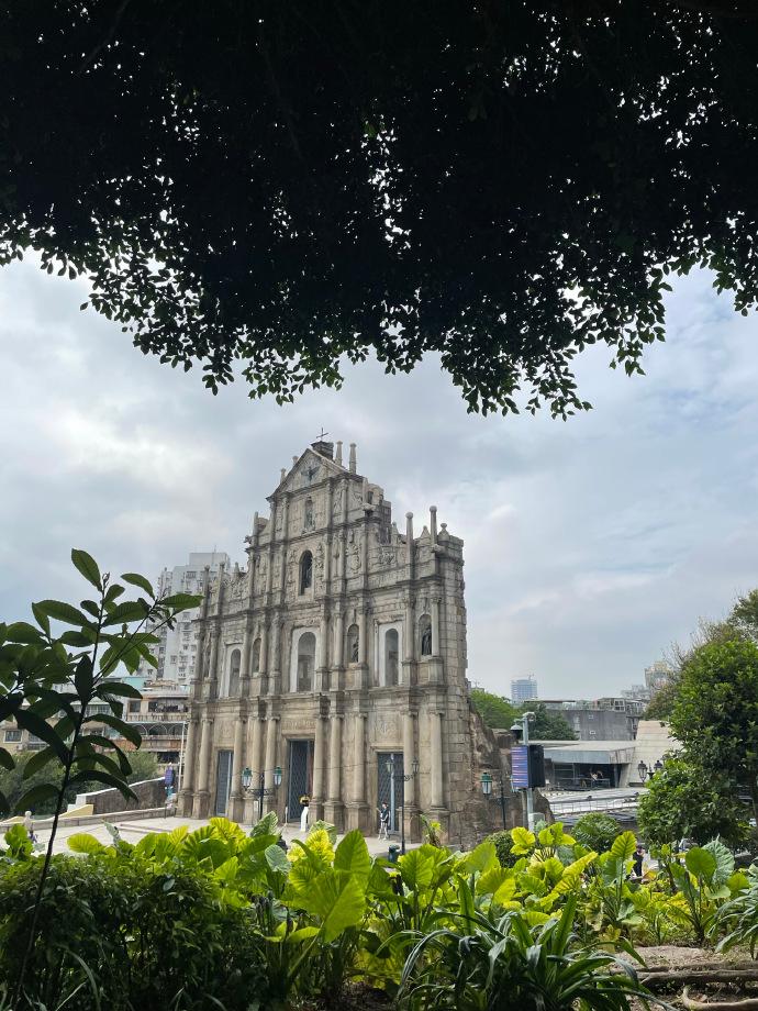 夕阳下的澳门独白