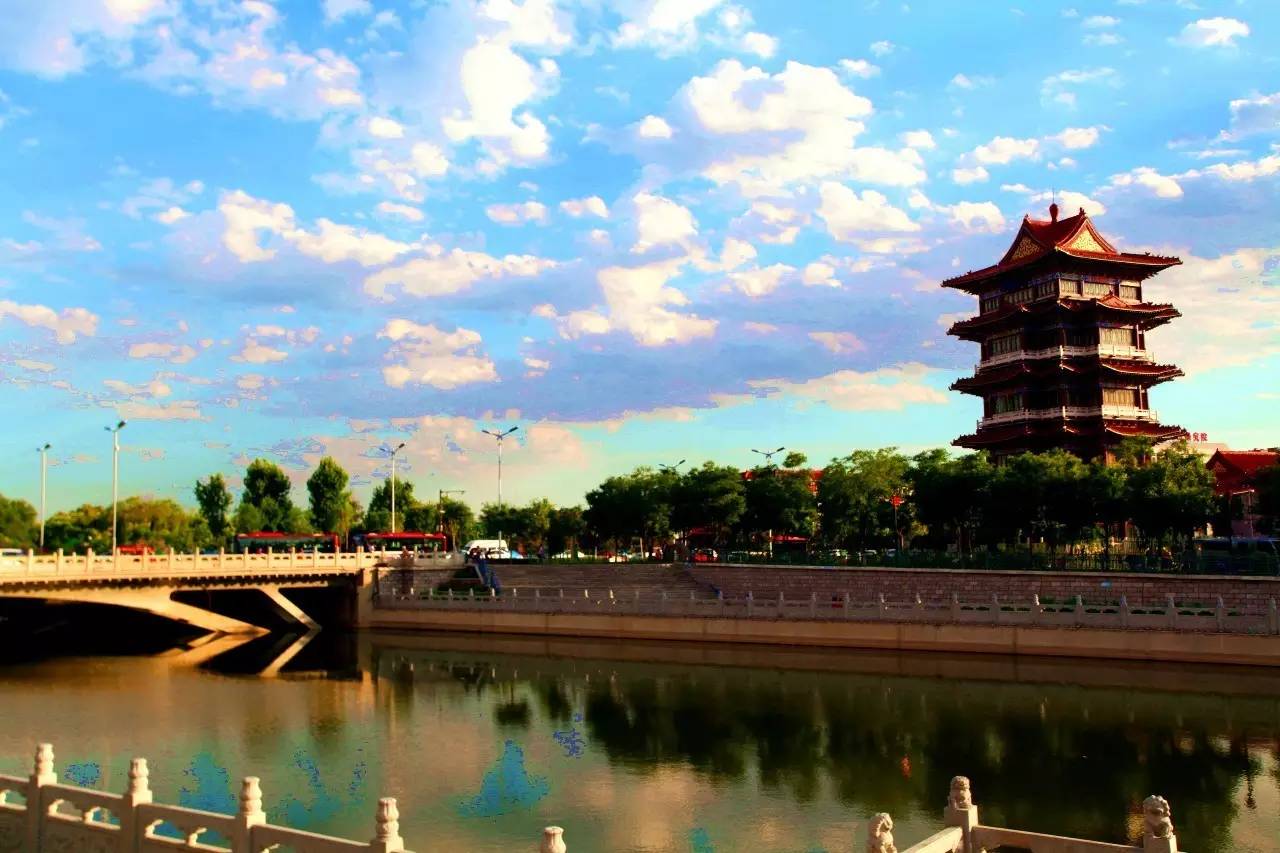 千年沧州,黄河之滨的泼墨画卷