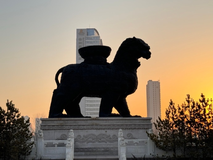 千年沧州,黄河之滨的泼墨画卷